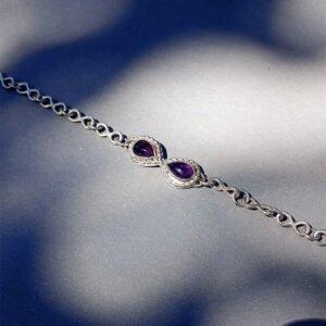 Pulsera Infinito Amatista