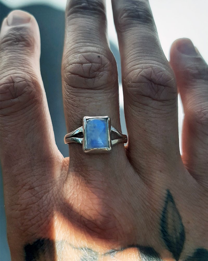 Anillo Piedra Luna - Imagen 3